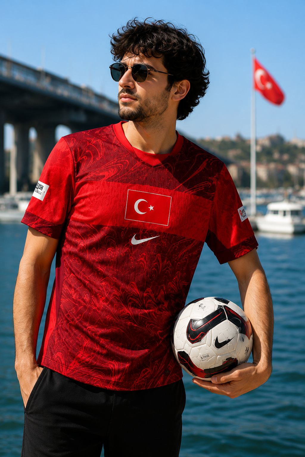 Turkey National Team 2026 Home Jersey Men's Football Shirt (Red)