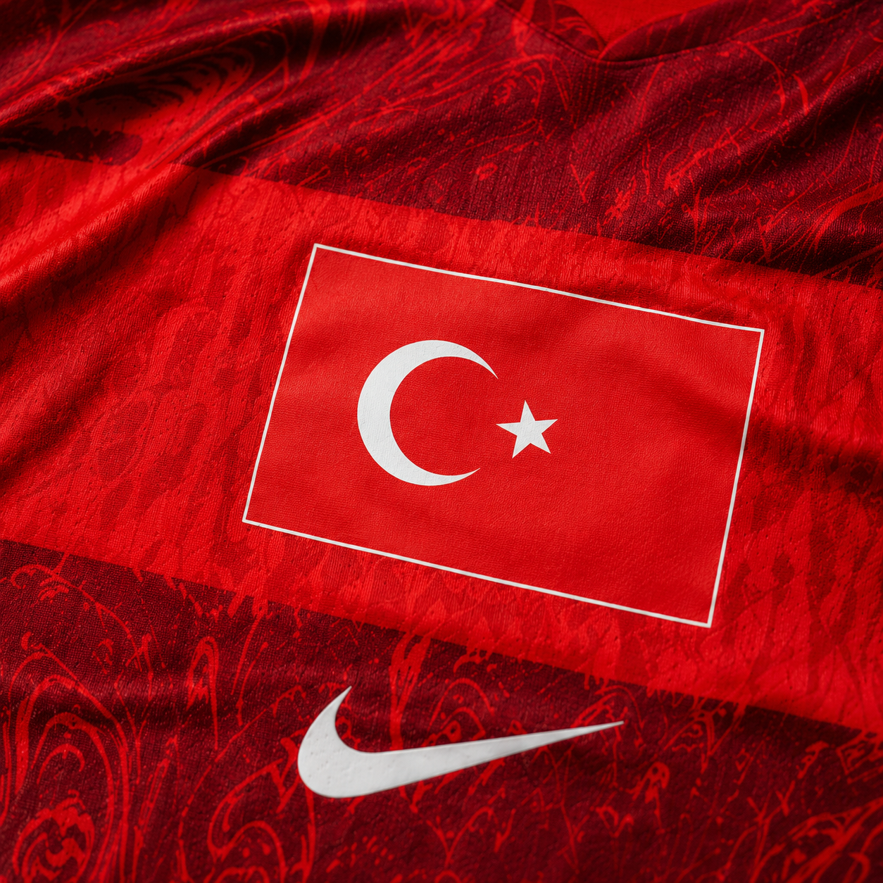 Turkey National Team 2026 Home Jersey Men's Football Shirt (Red)