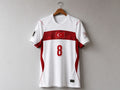 Turkey National Team 2026 Home Jersey Men's Football Shirt (White)